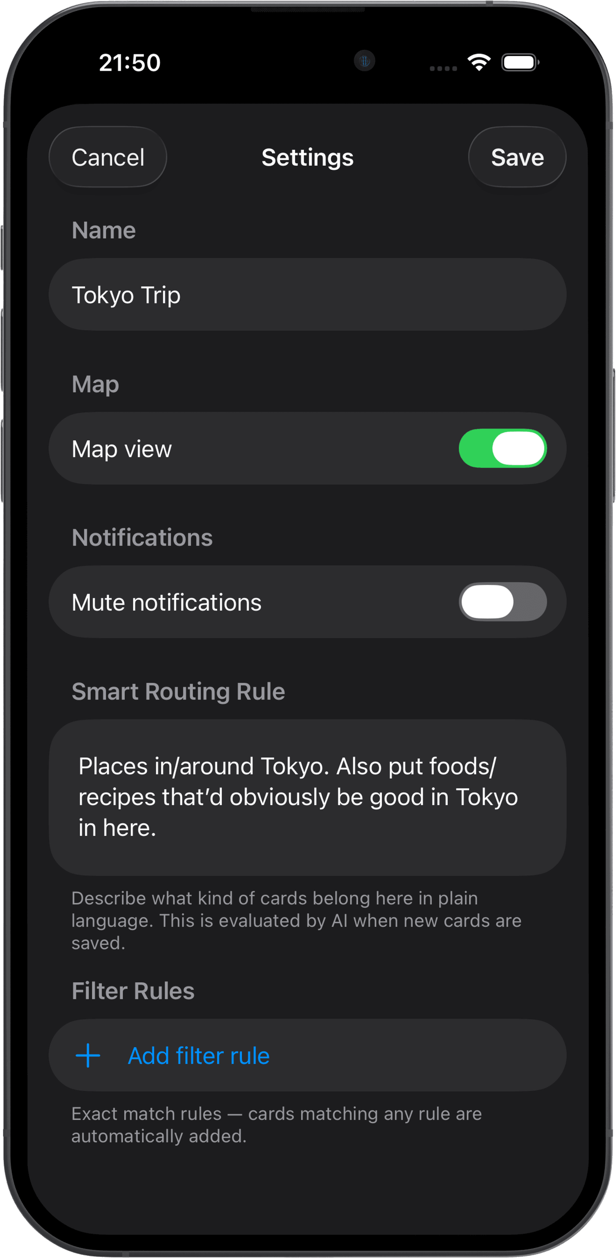 Natural Language Rules
