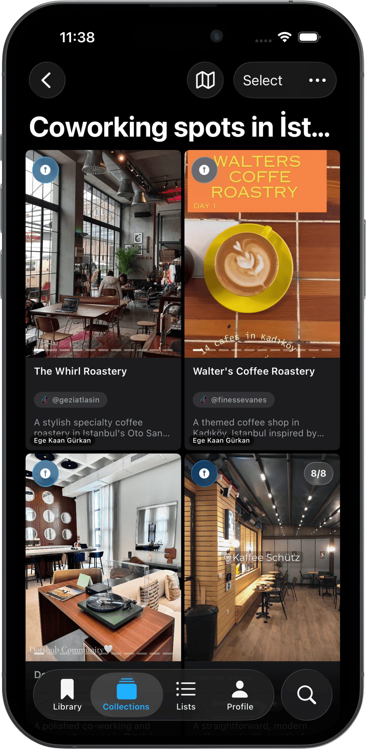 Auto-sorted into a collection
