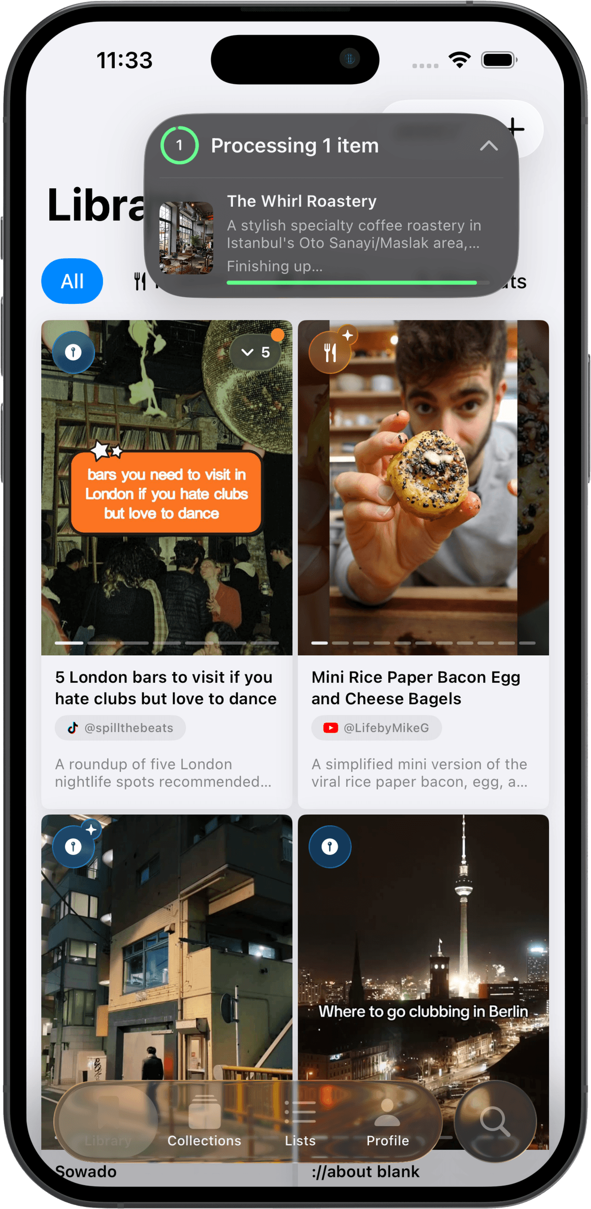 Wait for it to be processed