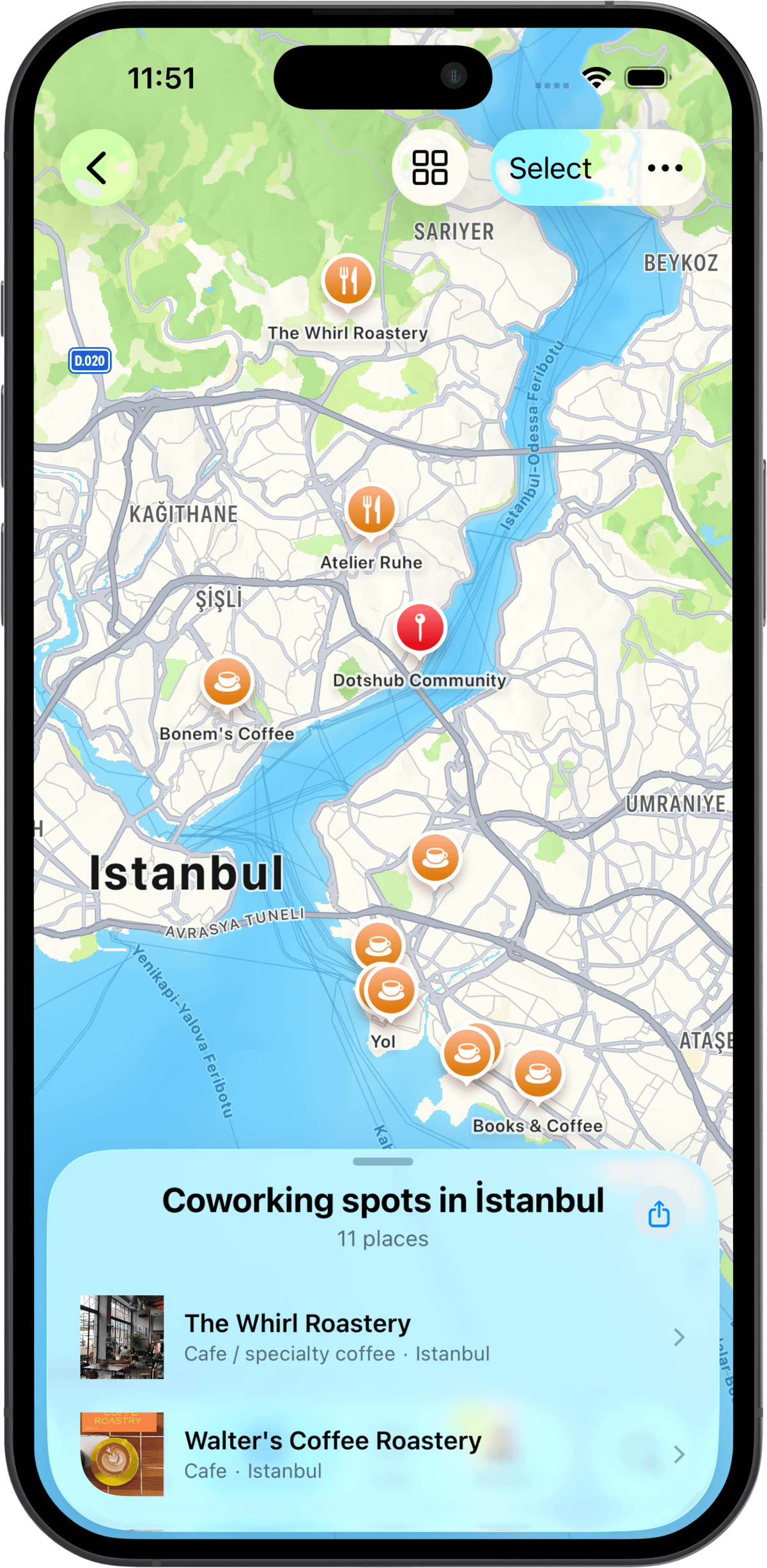 Get overviews with friends